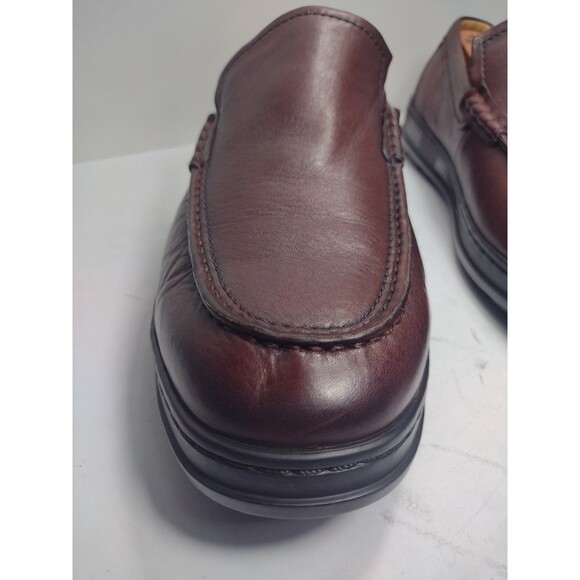 COLE HAAN GRAND MENS LOAFERS MINT 11.5 M VENETIAN HAMLLIN LOAFER BROWN LEATHER main image 4